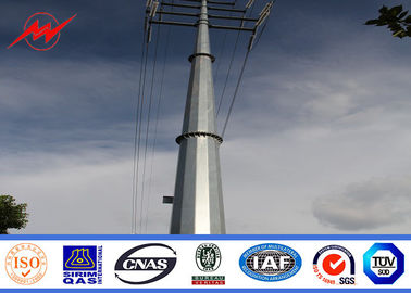 Chiny Steel Electric Poles / Eleactrical Power Pole With Cable dostawca