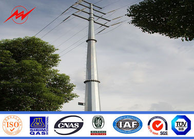 Chiny 14m africa bitumen electrical power pole for power transmission dostawca