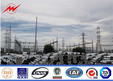 Chiny Octagonal galvanization electrical power pole for transmission pole dostawca