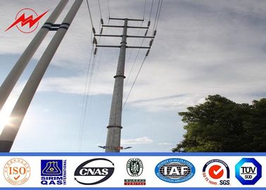Chiny Polygonal galvanization electrical power pole for electrical transmission dostawca