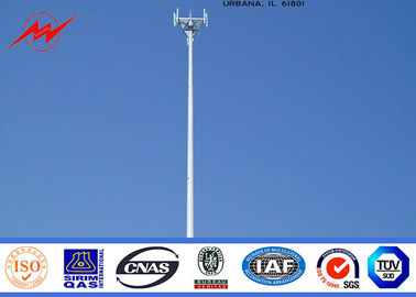 Chiny Steel 95 ft Mono Pole Tower Mobile Cell Phone Tower Tapered Flanged Steel Poles dostawca