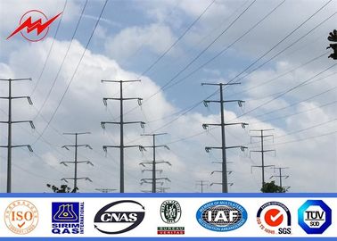 Chiny High Voltage 220 KV Double Circuit Electrical Galvanized Steel Pole For Transmission dostawca