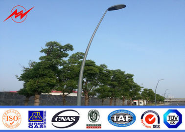 Chiny Dual Outdoor 15m Steel Street Light Poles , High Mast Park Light Pole dostawca