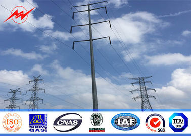 Chiny Conical 40ft 138kv Steel Utility Pole for electric transmission distribution line dostawca
