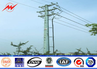 Chiny Round 30FT 69kv Steel utility Pole for Power Distribution Transmission Line dostawca