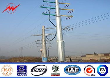 Chiny 16M 10KN 4mm wall thickness Steel Utility Pole for 132kv distribition transmission power dostawca