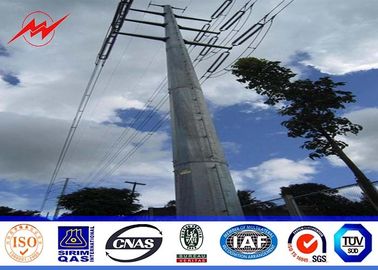 Chiny 18M 12.5KN 4mm thickness Steel Utility Pole for overhead transmission line with substational character dostawca