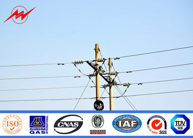 Chiny Electrical Transmission Towers 13m 2500dan Octagonal Single Circuit Electrical Utility Poles dostawca