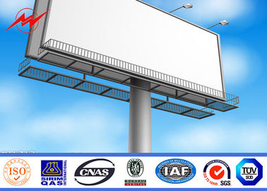 Chiny Anticorrosive 3 in1 Round LED Outdoor Billboard Advertising With Backlighting 8m dostawca
