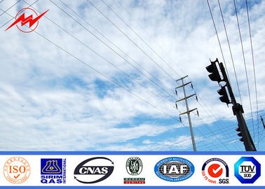 Chiny Galvanized Transmission Line Poles Electrical Power Pole 800 Dan dostawca