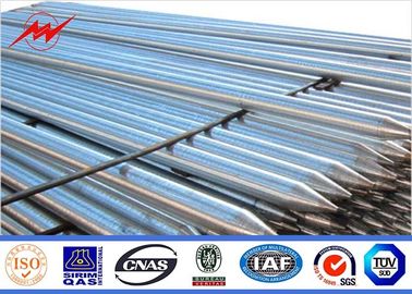 Chiny Tensile Strength Copper Bonded Earth Rod / Ground Rod With All Kinds Clamps dostawca