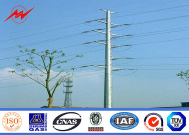Chiny 11.8m 2.5kn Load Electrical Power Pole 90% Welding Surface Treatment dostawca