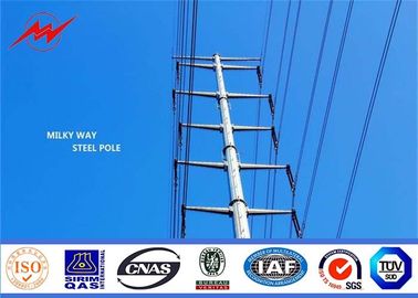 Chiny 20FT 25FT 30FT Galvanization Electrical Power Pole For Philippines dostawca
