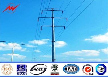 Chiny 33kv Octagonal Electrical Power Pole As Steel Transmission Poles dostawca