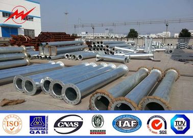 Chiny 9m 11m Steel Poles Galvanized Steel Pole with bitumen dostawca