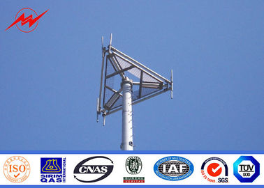 Chiny Steel Material Mono Pole Tower For Telecommunication With Its Drawing dostawca