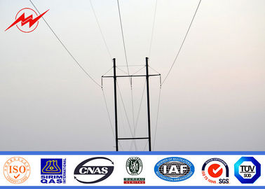 Chiny 33kv Electrical Metal Utility Poles For Transmission Line Project dostawca