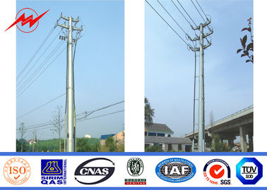Chiny 69kv Steel Utility Pole Galvanizatiom Street Light Pole 1 Mm To 36mm dostawca
