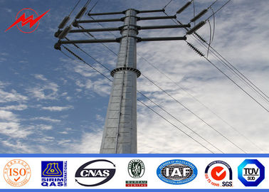 Chiny 110kv Steel Utility Pole Electric Light Pole For Electrical Dsitribution Line dostawca