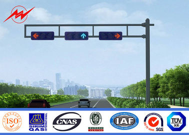 Chiny Solar Steel Transmission Poles Warning Light EMK USU96 For Road Safety dostawca