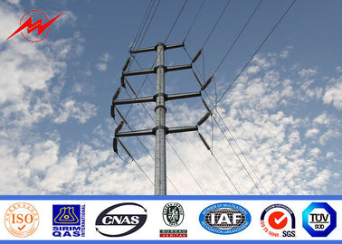 Chiny 9m Electrical Street Lamp Pole Powerful Distribution Line Electric Power Pole dostawca