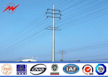 Chiny ISO 16m 13kv Electrical steel power pole for mining industry dostawca