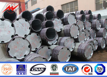 Chiny 11M Class 3 S500MC Galvanized Steel Pole For Electrical Power Transmission Line dostawca