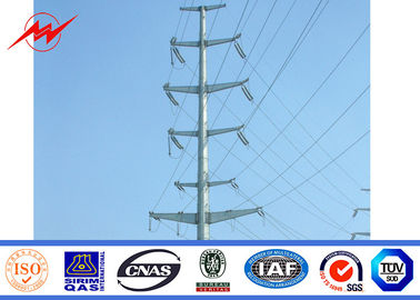 Chiny Galvanization Electrical Power Pole 69 kv Transmission Line Poles ASTM A123 Standard dostawca
