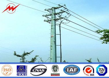 Chiny AWS D1.1 25m 6.9kv Power Transmission Poles Steel Utility Galvanized Light Pole dostawca