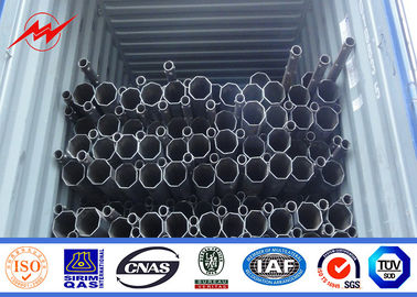 Chiny 18m Gr65 Material Steel Transmission Poles Lattice Welded Electric Power Pole dostawca