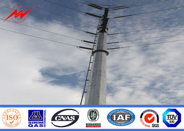 Chiny 10.5M 800 DAN Steel Power Pole Double Circuit Transmission Line Electric Utility Poles dostawca