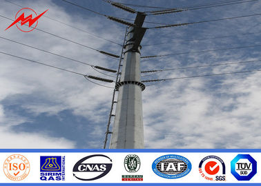 Chiny Medium Voltage Power Transmission Poles For 69 kv Transmission Line Project dostawca