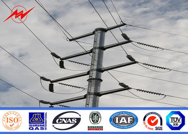 Chiny 35FT NEA Standard Steel Power Pole 69kv Transmission Line Metal Power Poles dostawca