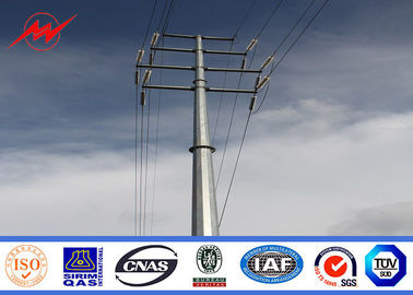 Chiny 14m 850Dan Electrical Galvanized Steel Pole For Power Distribution Line dostawca
