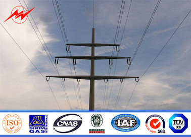 Chiny Polygonal 70FT 69kv Metal Steel Utility Poles Galvanized Structure Surface Treatment ASTM A123 Standard dostawca