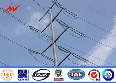 Chiny High Voltage Electric Power Pole For Overhead Line Transmission Project dostawca