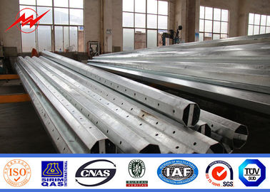 Chiny Electrical Concial Tapered Steel Utility Polak, Steel Power Distribution Polak 10kv ~ 550kv dostawca
