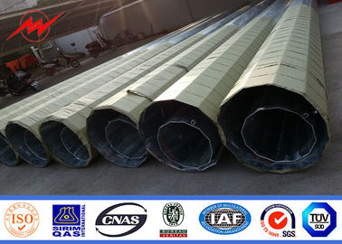 Chiny 8Ft Slip Joint Q235 Utility Power Polacy, galwanizowane elektryczność Steel Metal Utility Poles dostawca