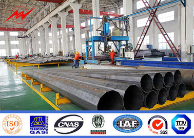 Chiny 35 Feet Steel Power Pole Grade Level 1 Protect Level Galvanization Elektryczny słup stalowy dostawca