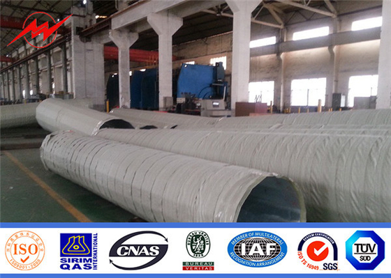 Chiny Gotowe galwanizowane stalowe słupki zasilania 10kv - 550kv 300-1000 kg obciążenia projektowego dostawca