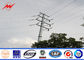 10m Q345 hot dip galvanized electrical power pole for transmission line dostawca