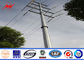 16m Q345 bitumen electrical power pole for overheadline project dostawca
