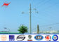 polygonal or conicla high voltage Steel Utility Pole for power Equipment dostawca