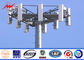 Customized Round 100 FT Communication Distribution Monopole Cell Tower dostawca