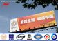10mm Commercial Digital Steel structure Outdoor Billboard Advertising P16 With LED Screen dostawca