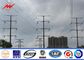 138 KV Transmission Line Electrical Power Pole , Steel Transmission Poles dostawca