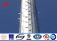 132kv 27 Meter 1500kg Obciążenia Mono Pole Tower dla telefonii komórkowej Telekomunikacja dostawca