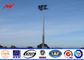 Airport 30M HDG High Mast Pole with double lantern panel for 100 square meters stadium lighting dostawca