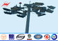 20 meters powder coating High Mast Pole including all lamps with auto rasing system dostawca