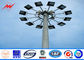 S355JR Steel HPS High Mast Commercial Light Poles For Shopping Malls 22M dostawca